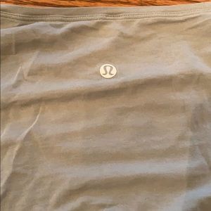 Lululemon light green long sleeve top, size 6